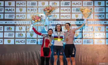 Dara Latifah Wins Second Place at UCI MTB World Championship 2023