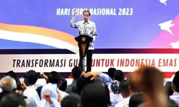Presiden Joko Widodo Hadiri Peringatan Hari Ulang Tahun ke-78 Persatuan Guru Republik Indonesia, Hari Guru Nasional 2023
