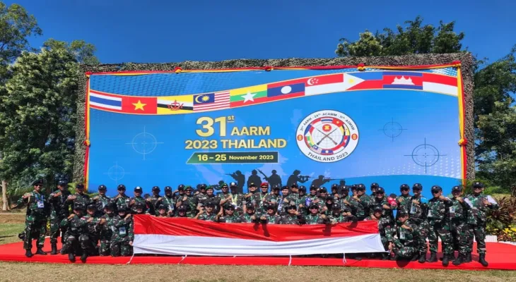 Indonesia Menjuarai ASEAN Armies Rifle Meet (AARM) ke-31 di Bangkok