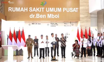 Rumah Sakit dr. Ben Mboi Diresmikan Sebagai Rumah Sakit Terbesar di Indonesia Timur