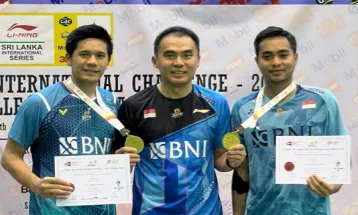 Rahmat/Yeremia Raih Gelar Pertama di Sri Lanka International Challenge 2024