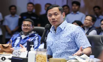 Presiden Jokowi Resmi Lantik AHY Jadi Menteri ATR Baru