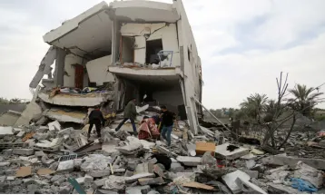 20 Killed After House In Nuseirat Refugee Camp In Central Gaza Flattened In Israeli Strike