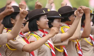 Pramuka Tetap Menjadi Ekstrakurikuler yang Wajib Disediakan di Sekolah