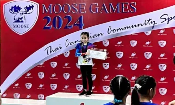 Pesenam Muda Indonesia Ygritte Gara Raih 3 Emas di Bangkok Gymnastics Invitational (Moose Games) 2024