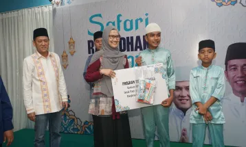 Safari Ramadan BUMN 2024: Pertamina dan Kementerian BUMN Salurkan 1.000 Paket Sembako Murah Untuk Masyarakat Kampar