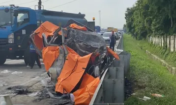 Semua Korban Kecelakaan di KM 58 Tol Jakarta Cikampek Telah Teridentifikasi