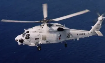 Helikopter Militer Jepang Tabrakan, 1 Tewas dan 7 Menghilang