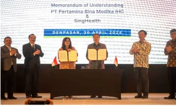 Pertamina Bina Medika IHC Kolaborasi dengan SingHealth untuk Tingkatkan Pelayanan Kesehatan