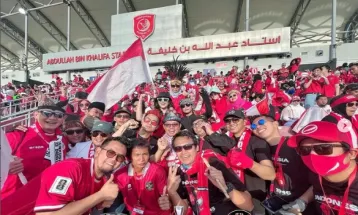 Totalitas Garuda Qatar, Kelompok Suporter Timnas U-23 di Piala Asia yang Merahkan Stadion