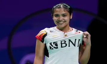 Lampaui WHOOSH, Gregoria Mariska Catat Smash Terkencang di Tunggal Putri Uber Cup 2024