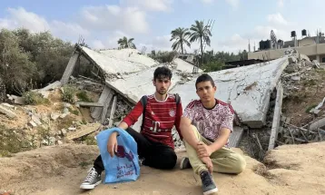 Herz dan Omar Dua Sahabat Asal Palestina Jadi Influencer, Bagikan Keseharian di Rafah