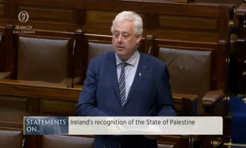 Anggota Parlemen Irlandia Menangis sembari Kutuk Netanyahu Terbakar di Neraka