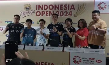 19 Wakil Merah Putih Siap Tempur di Indonesia Open 2024