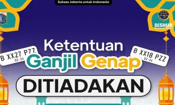 Ganjil Genap di Jakarta Ditiadakan Saat Libur Idul Adha 2024