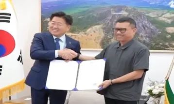 Anang Hermansyah Didapuk Jadi Duta Pulau Jeju Korea Selatan