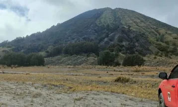 50 Hektar Lahan Terbakar Akibat Kebakaran Hutan di Kawasan Taman Nasional Bromo Tengger Semeru (TNBTS)