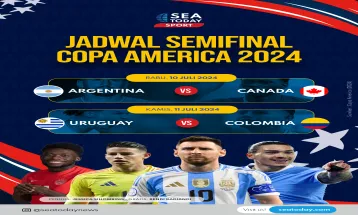 Jadwal Semifinal Copa America 2024