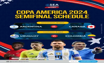 Copa America 2024 Semifinal Schedule