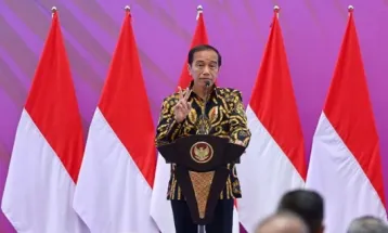 Presiden Jokowi dan Iriana Hadiri Perayaan Hari Anak Nasional 2024 di Papua