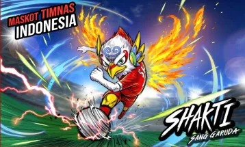 PSSI Kenalkan Shakti, Maskot Baru Timnas Indonesia