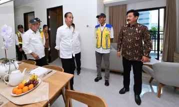 Jokowi Tinjau Hunian ASN di IKN yang Dirancang Modern dan Digital