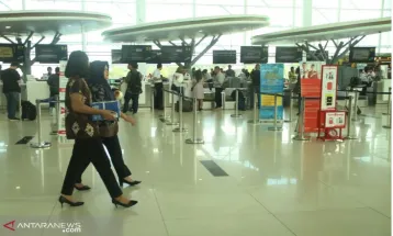 Bandara Sepinggan Balikpapan Makin Ramai Jelang Peringatan HUT RI ke-79 di IKN