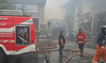 Kronologi Kebakaran Pasar Seni Ubud, Diduga Berawal dari Kios Penjual Kain