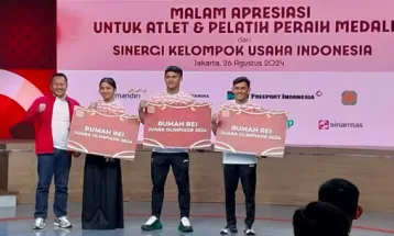 REI Berikan Hadiah Rumah untuk Peraih Medali Olimpiade 2024