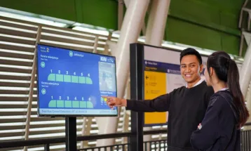 KAI Operates Crowd Detection System at Jabodebek LRT Trains, Stations