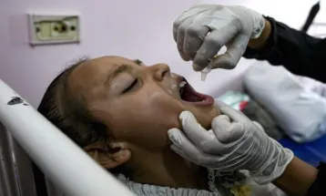 Polio Cases Resurface, Polio Vaccine for Children in Gaza Campaign Held Until 9 September