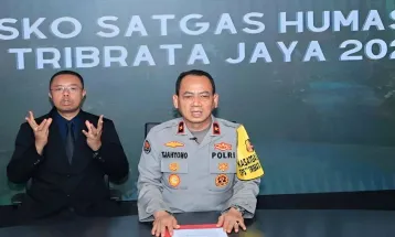 Polri Siapkan Rute Drop Off Penumpang Misa Paus