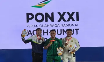 Usai Cedera di Olimpiade 2024, Eko Yuli Raih Emas PON 2024