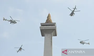 TNI Siapkan 1.000 Lebih Alutsista untuk Parade saat HUT TNI di Monas