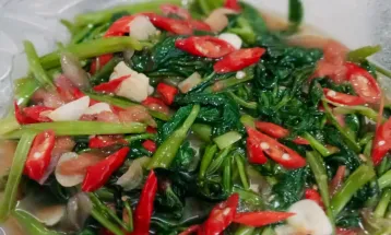 Resep Tumis Kangkung Terasi, Nikmat dan Praktis Dibuat