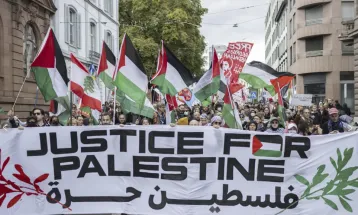 Jelang Peringatan 7 Oktober, Ribuan Orang di Seluruh Dunia Berdemonstrasi Dukung Palestina