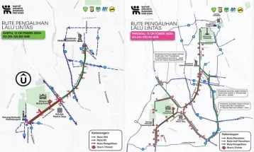 Ada Jakarta Running Festival di GBK, Simak Rekayasa Lalin 12-13 Oktober