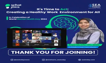 SEA Today x Sehat Jiwa Gelar Webinar, Bahas Pentingnya Kesehatan Mental di Tempat Kerja