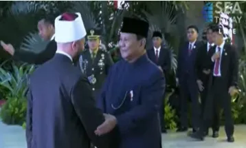 Prabowo Subianto Antusias Sambut Kedatangan Tamu Negara Jelang Pelantikan Presiden