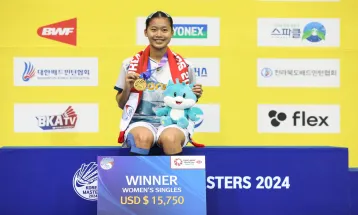 Senyum Bahagia Putri KW Usai Juarai Korea Masters 2024