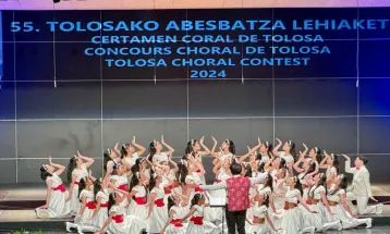 Paduan Suara TRCC Raih Juara Pertama di 55th Tolosa Choral Contest di Spanyol