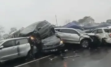 Kronologi Kecelakaan Beruntun di Tol Cipularang KM 92, Diduga akibat Truk Rem Blong