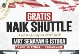 Free MRT and Shuttle Bus Access for Indonesia vs Japan and Saudi Arabia Matches, Find the Locations Here