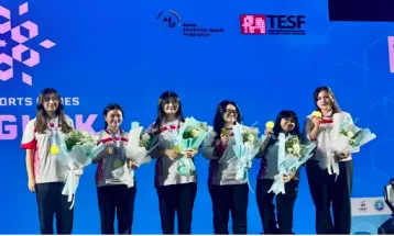 Tim MLBB Women Juara Asian Esports Games (AEG) 2024