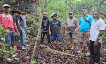 BBKSDA NTT Lepasliarkan Komodo di Hutan Watu Pajung