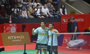 Saat Para Atlet Badminton Kelas Dunia Beri Penghormatan untuk Hendra/Ahsan