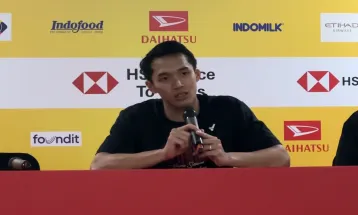 Gagal Raih Gelar Indonesia Masters 2025, Jonatan: Saya Kurang Sabar