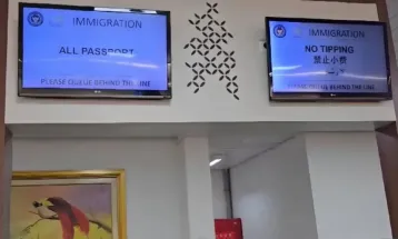 Cegah Pungli, Imigrasi Pasang Tanda 