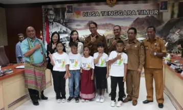 5 Anak NTT Raih Juara Hall of Fame Abacus Brain Gym 2024